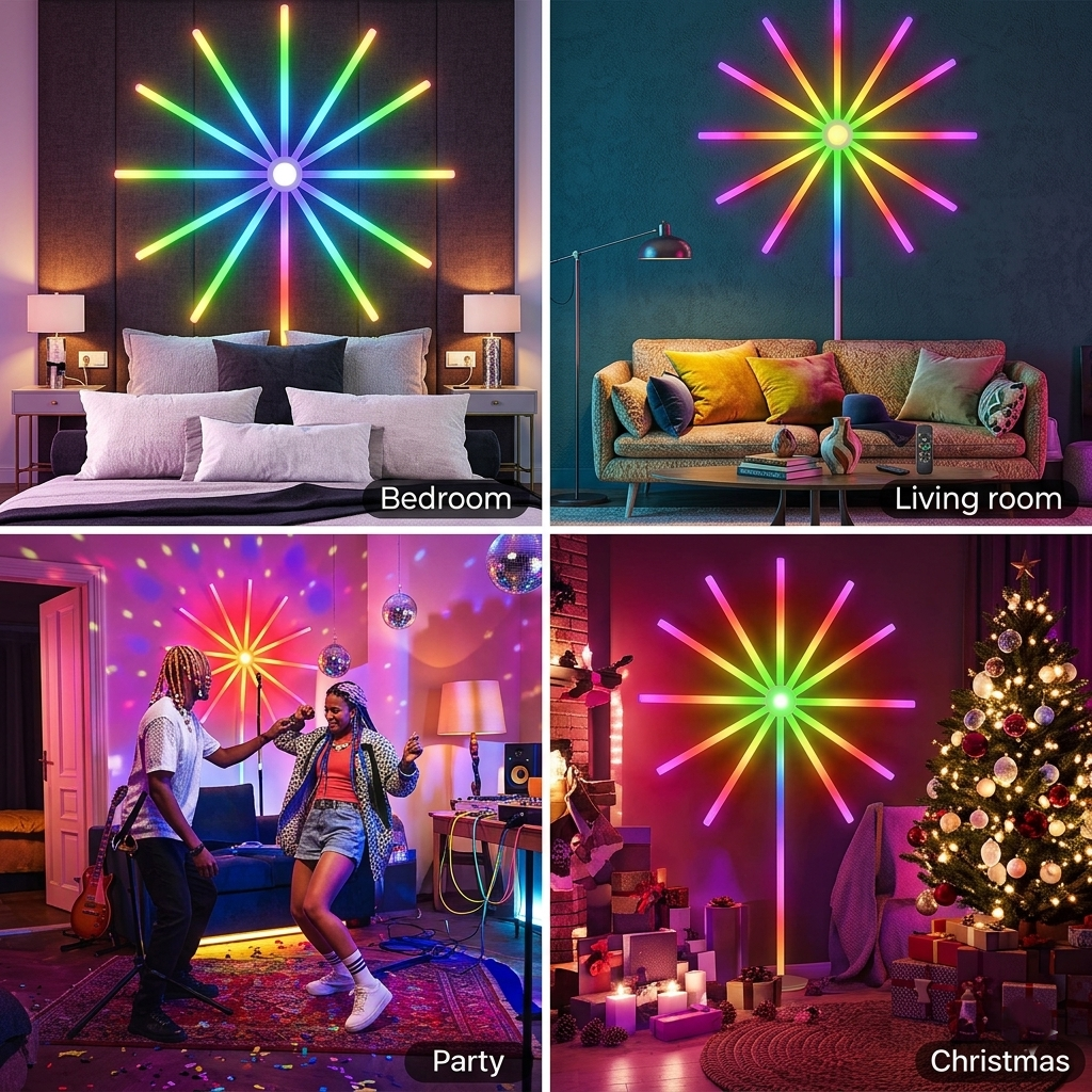 Smart Firework LED Lights