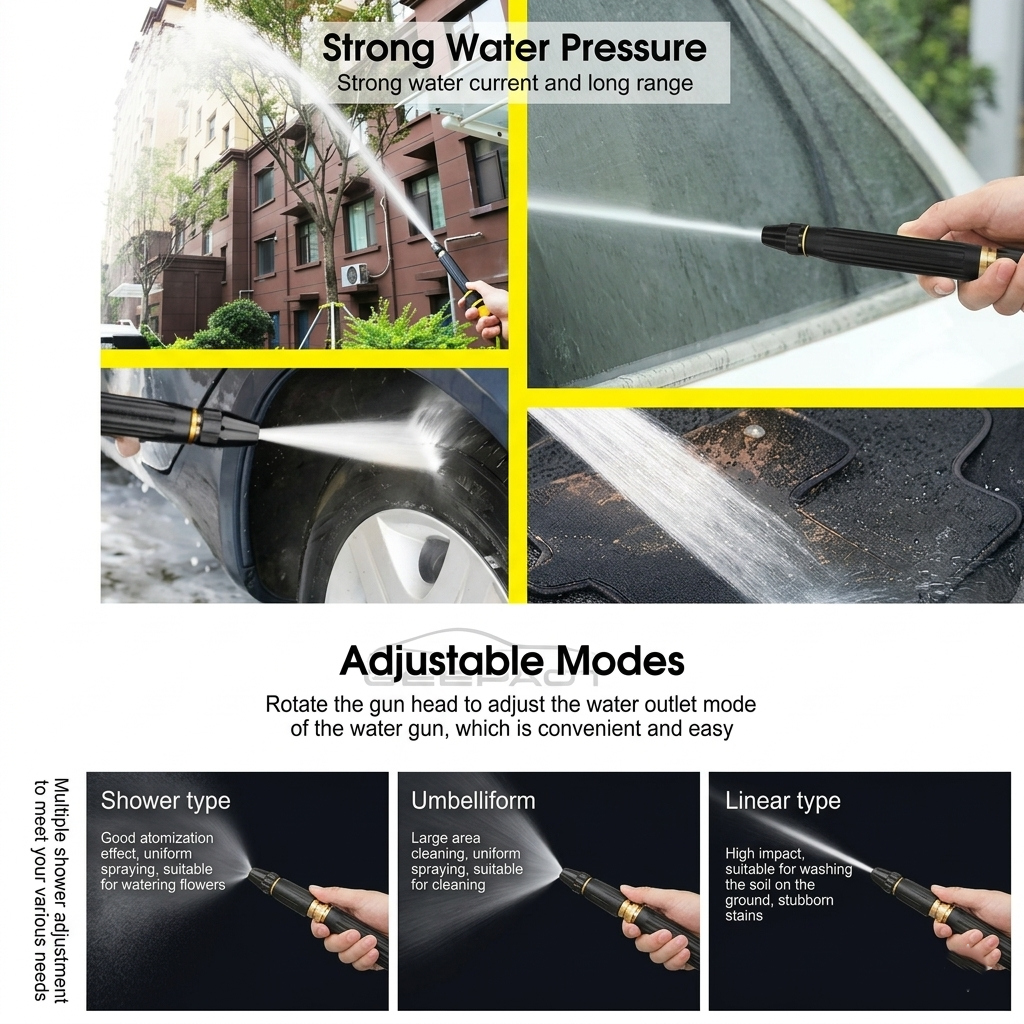 Portable Water Hose Nozzle