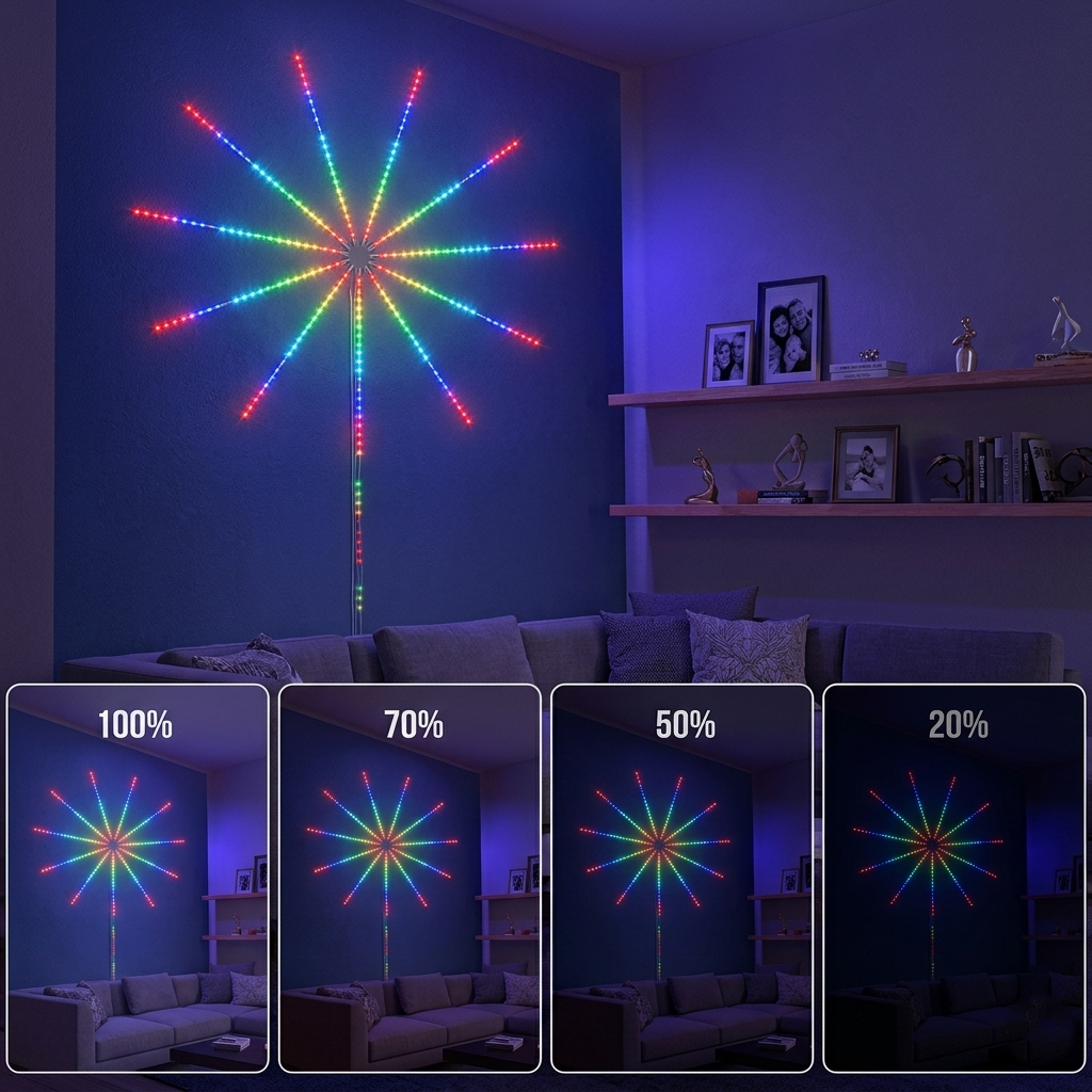 Smart Firework LED Lights