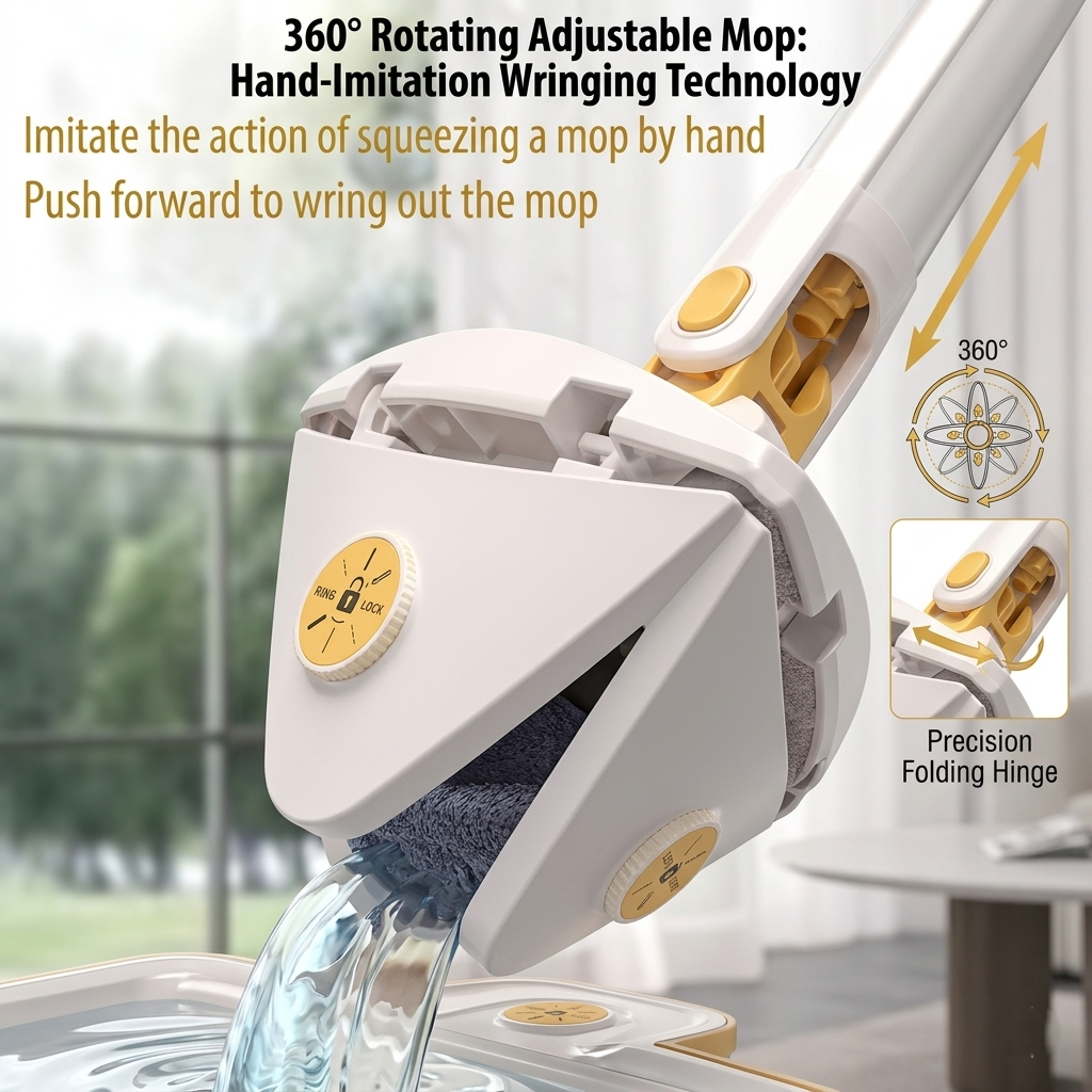 360 Rotating Adjustable Mop