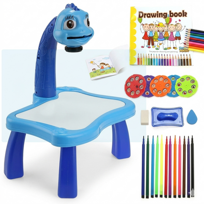 LED Projector Art Painting Table for Kids