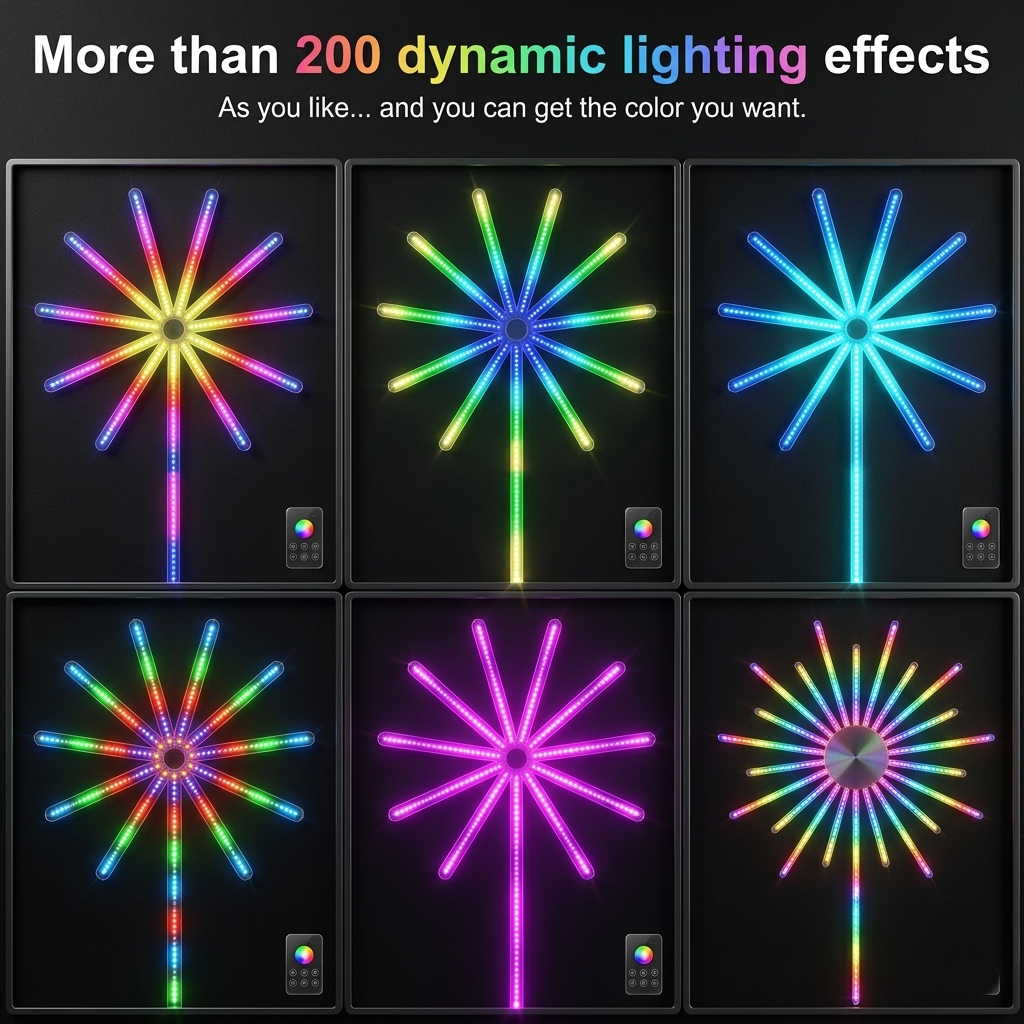 Smart Firework LED Lights