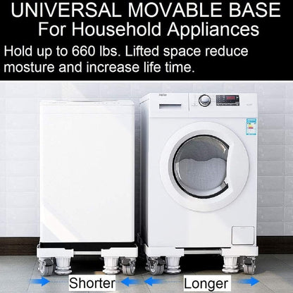 Adjustable Washing Machine & Refrigerator Stand